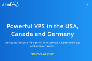 inet.ws – 廉价VPS 最低 11位置 starting at $2每月 – 优惠50% first order