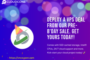 [Birthday Sale] Celebrate 7 years of Hosting Excellence with CloudCone! Cloud VPS 最低 $14.49每年
