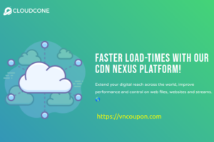 CloudCone – Ultra-fast CDN Service 仅 $4.5每年