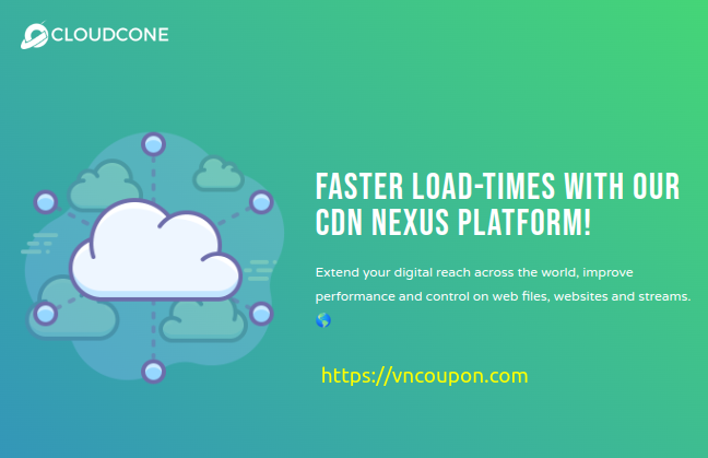 CloudCone – Ultra-fast CDN Service 仅 $4.5每年