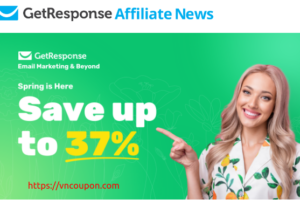 [Spring 2024 Sale] GetResponse – Get 最高37%  Email Marketing Services