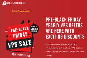 [Pre-黑色星期五 2023] CloudCone –折扣ed annual VPS deals 最低 $16.50 每年、more!