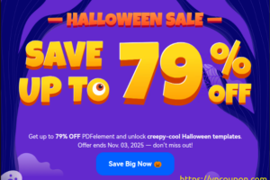 [Halloween 2025 Sale] 最高优惠79% PDFelement