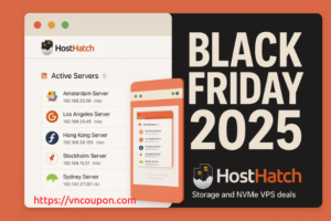 [黑色星期五 2025] HostHatch – Storage、NVMe VPS deals
