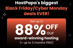 [黑色星期五 2024] HostPapa – 最高优惠88% Hosting Deals