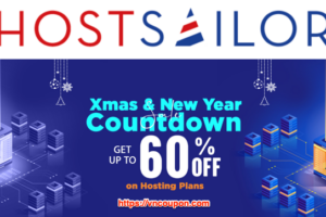 [New Year 2024] HostSailor – The New Year sale has started! Get 最高60%