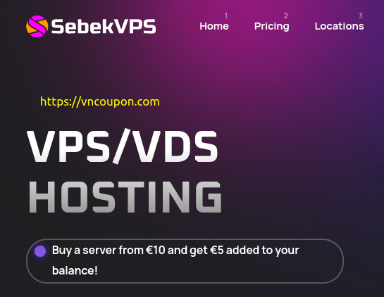 SebekVPS – 德国KVM VPS Sale 最低 €1.3每月 – 35% 优惠码