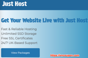 JustHost.me – UK Ryzen VPS 特价机 仅 $3.81每月