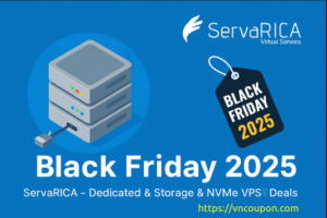 [黑色星期五 2025] servaRICA  – Dedicated & Storage & NVMe VPS Deals