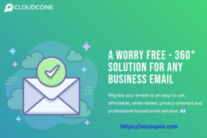 CloudCone  – Personal Hosted Email Solution Promo 最低 $10每年