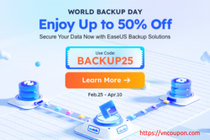 World Backup Day 2025: 优惠50% EaseUS Backup Solutions