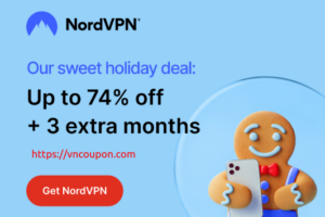 优惠74% NordVPN 优惠券 on 十二月2024