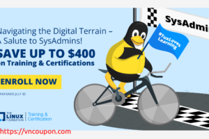 Save 最高$400 of Trainings、Certifications at The Linux Foundation