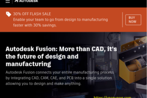 节省 优惠30% AutoDesk Fusion on 1-Year Subscription!