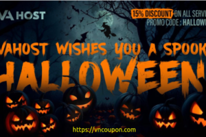 AVAHost – Halloween Sale – 15%折扣 on all services