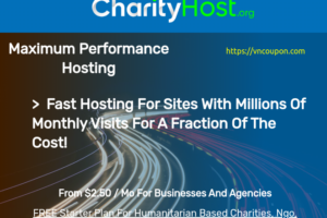 CharityHost.org – 优惠50% on SSD VPS 最低 $3.50每月