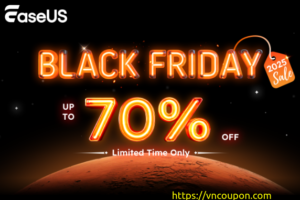 EaseUS 黑色星期五 2025 Sale – Just Great 70% Deals