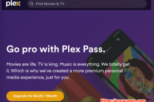 Go pro with Plex Pass for just $4.99每月.