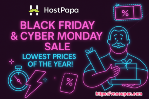 [黑色星期五 2025] HostPapa – 最高优惠89% Hosting Deals