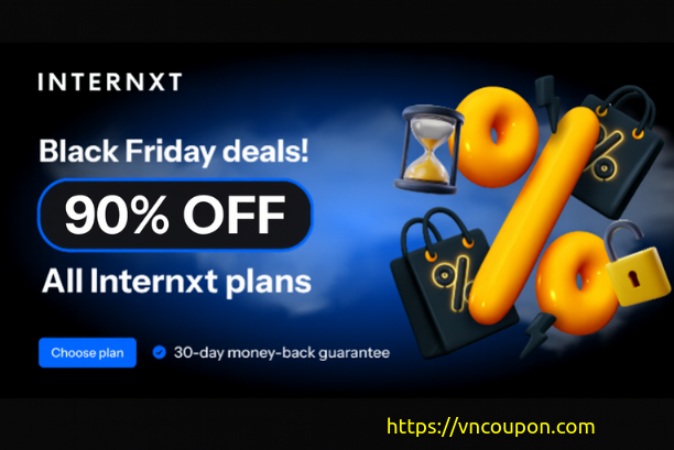 [黑色星期五 2025] Internxt – 优惠90% all annual cloud storage套餐.