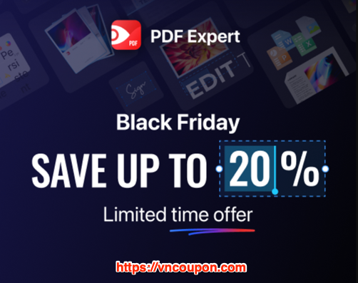 Exclusive 黑色星期五 2024 Deal: 优惠20% PDF Expert Subscription!