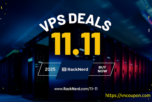 [11.11 SPECIALS] RackNerd – 特价机 KVM VPS 最低 $10.76每年