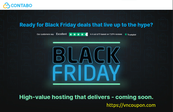 [黑色星期五 2025] Contabo – More than 25% Lifetime折扣 on Servers & Exclusive Savings!