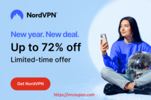 优惠72% NordVPN 优惠券 on 一月2025