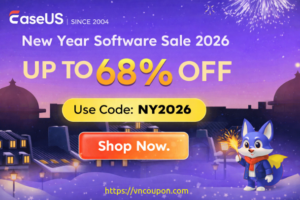 [New Year 2026 Sale] EaseUS – 最高优惠68% software deals