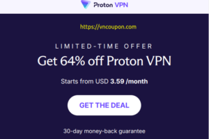 Proton VPN: Best VPN Service with 最高优惠64%!