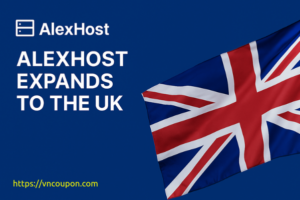 AlexHost Expands to England – 优惠15% VPS