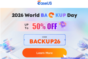 World Backup Day 2026: 优惠50% EaseUS Backup Solutions
