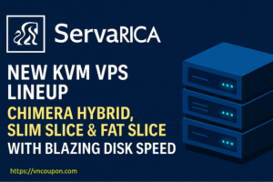 servaRICA – New KVM VPS Launch 最低 $5每月 – Blazing Disk Speed