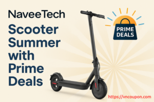 NaveeTech Scooter 夏季with Prime Deals: 最高$450 OFF + Exclusive $50 Code