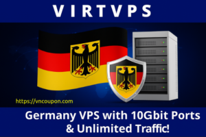 VirtVPS – New 德国VPS with 10Gbit Ports & 无限 Traffic!