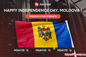 [Moldova Independence Day] AlexHost – 最高优惠25% VPS