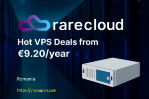 Rare Cloud – Hot VPS Deals 最低 €9.20每年 – New Location, Faster Support, CoinGate Payments