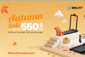 WELLFIT Autumn Sale  – Save 最高$550 OFF