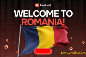 AlexHost expands to Romania – Get 15%折扣 Now