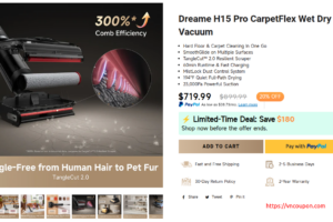 Dreame – Enjoy a 特价机 $600 OFF launch offer