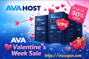 AVAHost Valentine’s Week — 优惠10% 永久