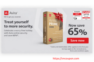 Avira 十二月2025 Sale – 优惠65% for a 限时!