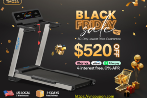 [黑色星期五 2025] WELLFIT Mega Deals – TM007, TM024 & TM029 Heavy-Duty Treadmills! 限时 Only!