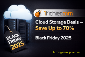 [黑色星期五 2025] 1Fichier.com Cloud Storage Deals – Save 最高70%