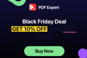 PDF Expert 黑色星期五 2025 Deal – 节省 10% on Any Plan