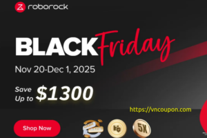 Roborock’s 黑色星期五 2025 Sale! Save 最高$1300