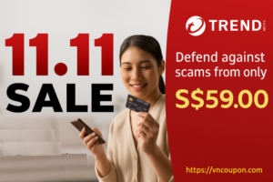 [11.11 Sale] Trend Micro Security 优惠信息 | 仅 SGD 59