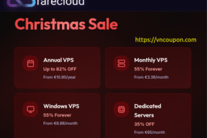 [Christmas 2025 Sale] Rare Cloud – 优惠82% on annual VPS套餐 + New位置: 香港, Frankfurt, The Hague