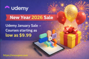 Udemy 一月2026 Sale  – Courses starting as low as $9.99
