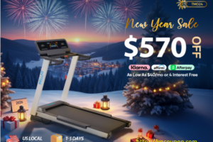 [New Year 2026 Sale] Save 最高$570 on WELLFIT Treadmills